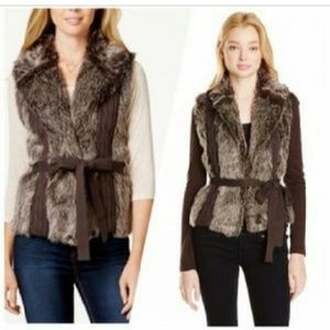 ❣️- 2/$15 Faux Fur Vest XOXO